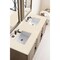 James Martin Vanities Portland 60in Double Vanity Whitewashed Walnut w/ 3 CM Eternal Marfil Quartz Top 620-V60D-WW-3EMR - alternate 2